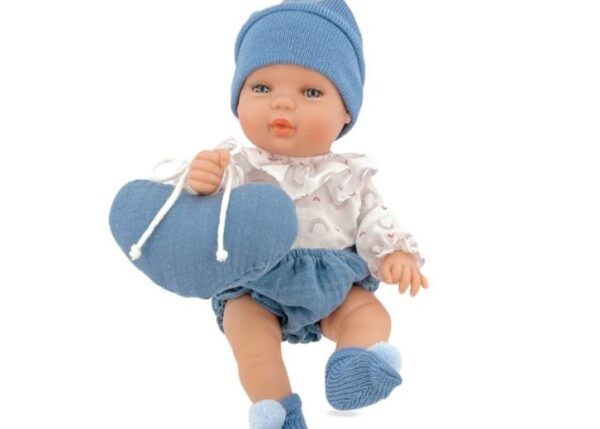 BABY SMILE NINA CON GORRO BLU 507 $