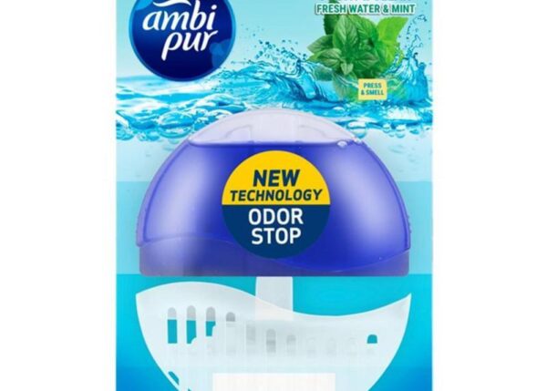 AMBIPUR WC TAVOLETTA 55ML FESH WATER & MINT 5 IN 1