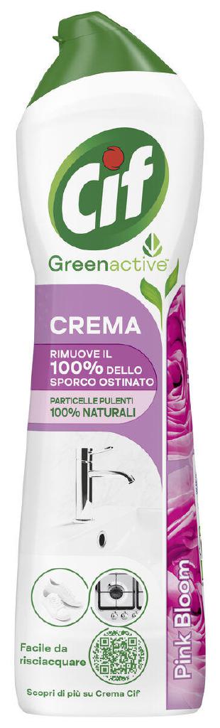 CIF CREMA 500ML GREEN ACTIVE FIORI ROSA CIF CREMA 500ML GREEN ACTIVE FIORI ROSA