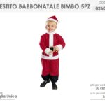VESTITO BABBO NATALE BIMBO