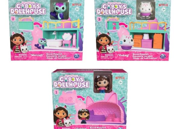 GABBY DOLL HOUSE SET GIOCO CAMERA ASS. ART.3218898