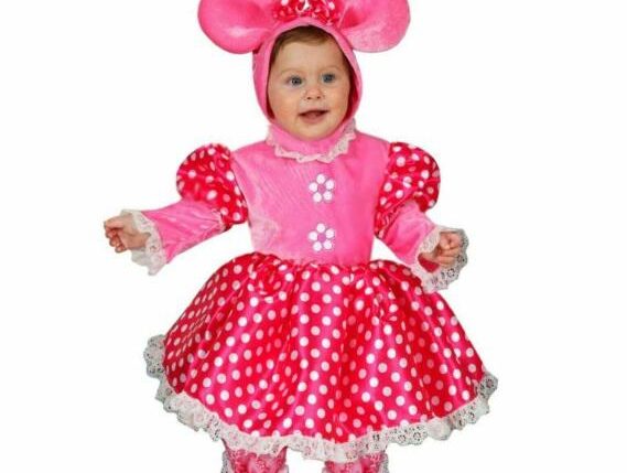 VESTITO TOPOLINA SUPER STAR 10-12MESI