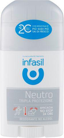INFASIL DEO STICK 40ML NEUTRO TRIPLA PROTEZIONE INFASIL DEO STICK 40ML NEUTRO TRIPLA PROTEZIONE