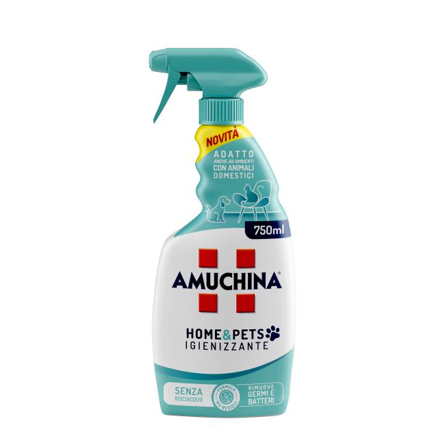 AMUCHINA SPRAY 750ML HOME&PET SENZA RISCIACQUO AMUCHINA SPRAY 750ML HOME&PET SENZA RISCIACQUO