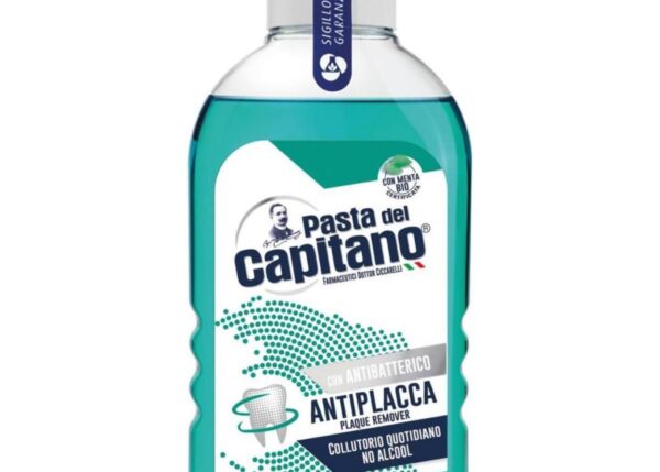 CAPITANO COLLUTORIO 400ML VERDE ANTIPLACCA