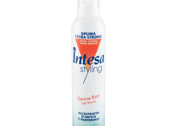 INTESA SPUMA 300ML RICCI EXTRA FORTE CON PANTENOLO E ESTRATTO D'ORTICA
