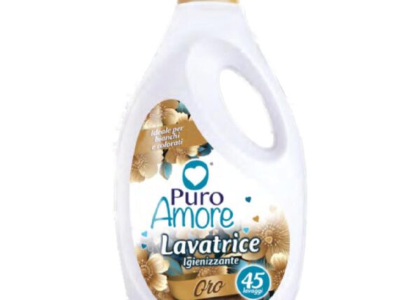 PURO AMORE LAVATRICE 45LAV. 2025 ML ORO