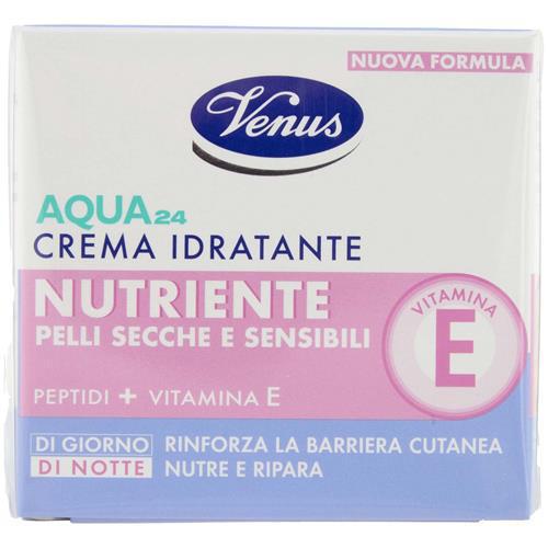 VENUS CREMA VISO AQUA24 50ML NUTRIENTE ANTIETÀ VITAMINA E VENUS CREMA VISO AQUA24 50ML NUTRIENTE ANTIETÀ VITAMINA E