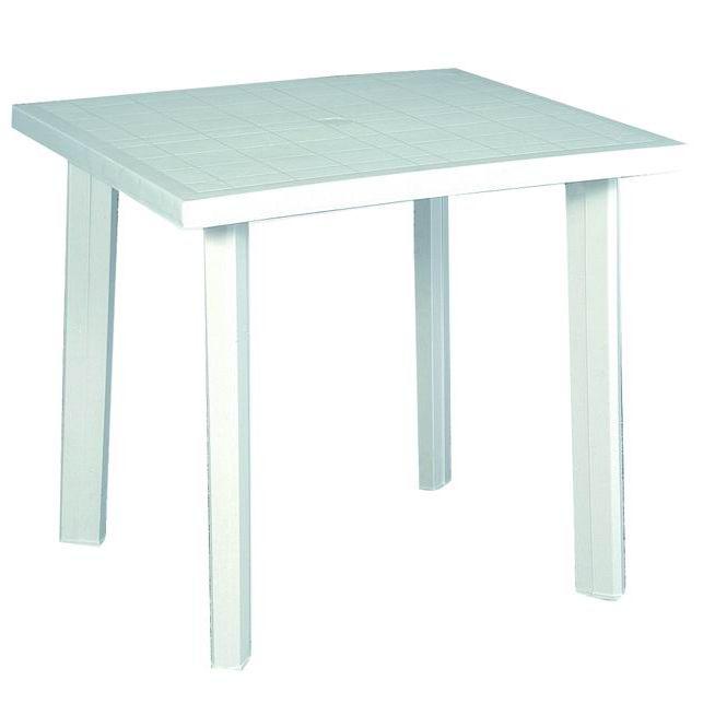 TAVOLO FIOCCO QUADRATO 80X75 BIANCO $ TAVOLO FIOCCO QUADRATO 80X75 BIANCO $
