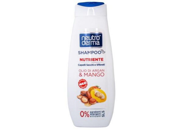NEUTRODERMA SHAMPOO 500ML ARGAN&MANGO