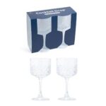 BICCHIERI CALICI COCKTAIL 500ML IN VETRO 2PZ 10X8.5XH.19.8 CM ART.30477 -