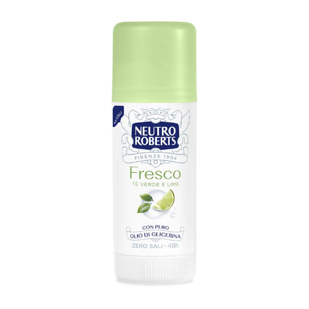 ROBERTS DEODORANTE STICK 40ML FRESCO TÈ VERDE E LIME ROBERTS DEODORANTE STICK 40ML FRESCO TÈ VERDE E LIME