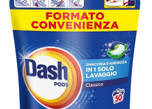 DASH PODS LAVATRICE 50PZ REGOLARE
