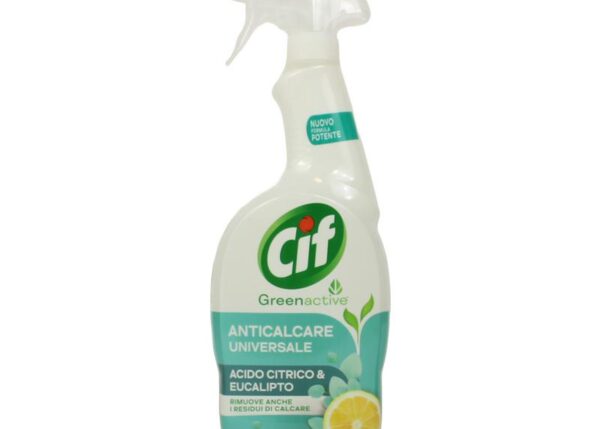 CIF SPRAY GREEN 650ML BAGNO ANTICALCARE ACETO E EUCALIPTO NEW