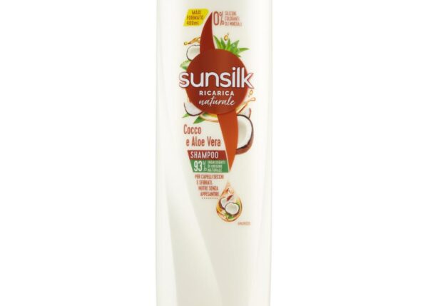 SUNSILK SHAMPOO 400ML COCCO&ALOE