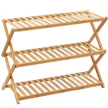 SCARPIERA PIEGHEVOLE BAMBOO 70X28X52CM 202310 SCARPIERA PIEGHEVOLE BAMBOO 70X28X52CM 202310