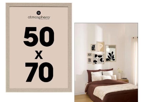 PORTAFOTO MISSY 50X70CM MDF BEIGE 209413