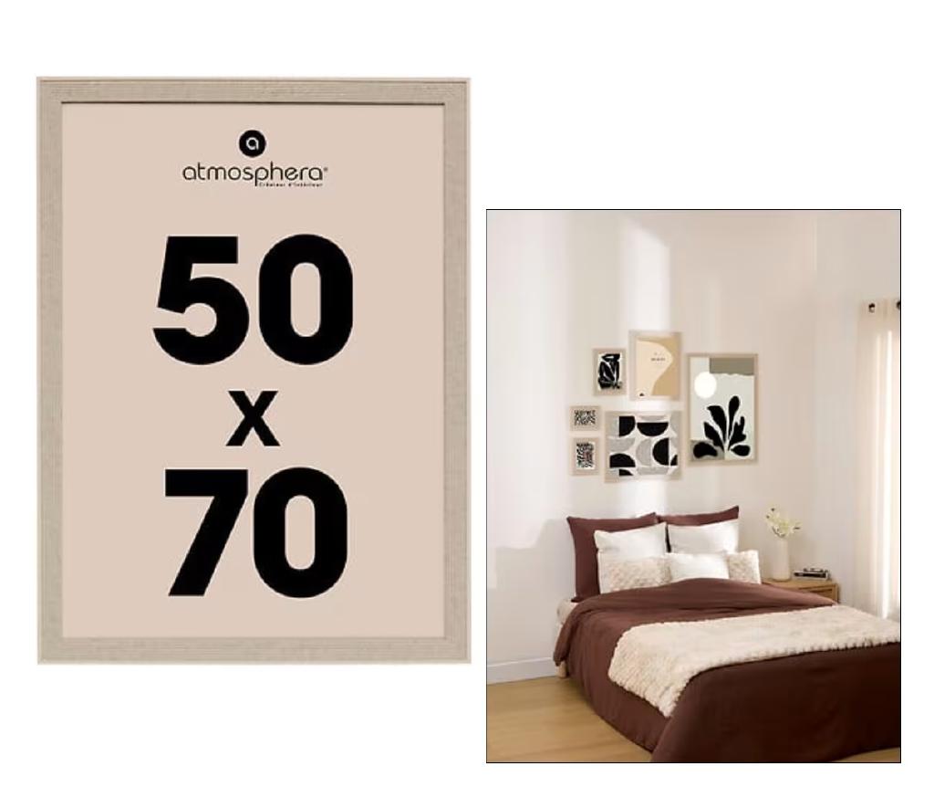 PORTAFOTO MISSY 50X70CM MDF BEIGE 209413 PORTAFOTO MISSY 50X70CM MDF BEIGE 209413