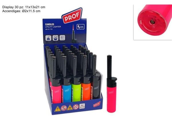 ACCENDINO ANTIVENTO TONDO CANNA LUNGA ART.DEV25002321