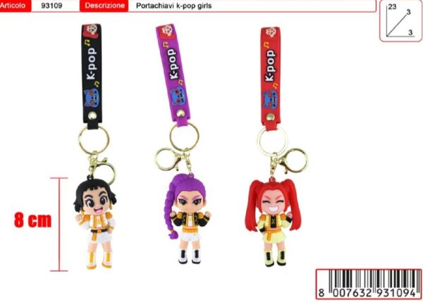 K-POP PORTACHIAVI KAWAII ART.TG93109