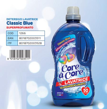 CORE A CORE LAVATRICE 50 LAV. 2,3LT CLASSIC BLU CORE A CORE LAVATRICE 50 LAV. 2,3LT CLASSIC BLU