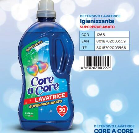 CORE A CORE LAVATRICE 50 LAV. 2,3LT IGIENIZZANTE