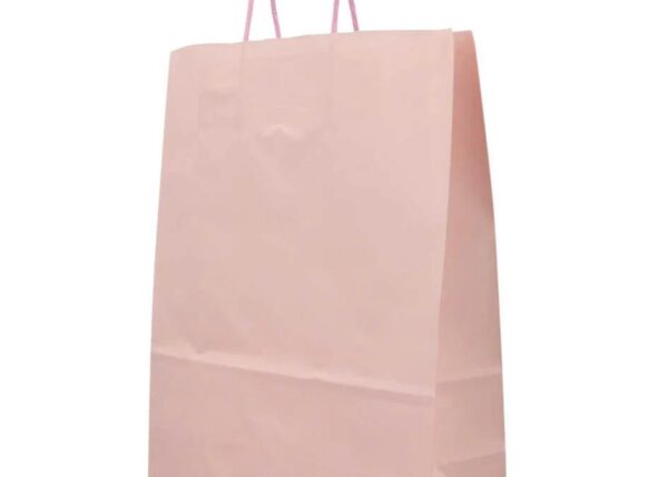 BUSTA REGALO KRAFT CARTA 36X12X41CM 110GR ROSA