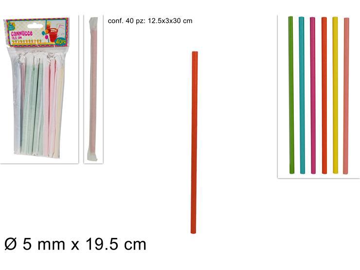 CANNUCCE CARTA 40 PZ COLORATE IMBUSTATE 6 COL./ SET 40PZ ART.DEV20004871 CANNUCCE CARTA 40 PZ COLORATE IMBUSTATE 6 COL./ SET 40PZ ART.DEV20004871