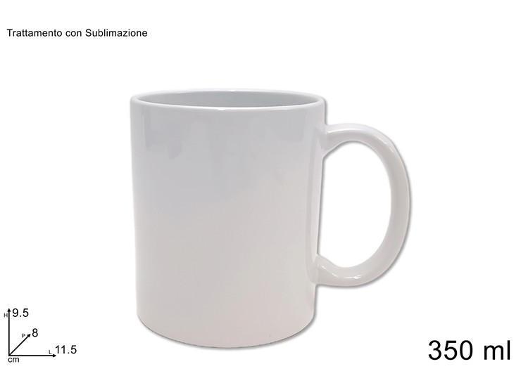 TAZZONE MUG 350ML SUBLIMAZIONE BIANCO (F.0.24) ART.DEV24010381 TAZZONE MUG 350ML SUBLIMAZIONE BIANCO (F.0.24) ART.DEV24010381