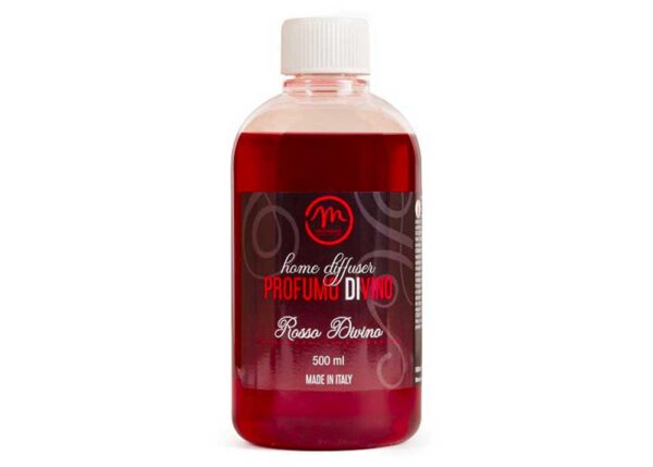 RICARICA PER DIFFUSORE DI ESSENZA " ROSSO DIVINO " ML 500 ART.28999