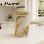 L.MARGOT SCATOLA EFFETTO MARMO GOLD ART.25011MG