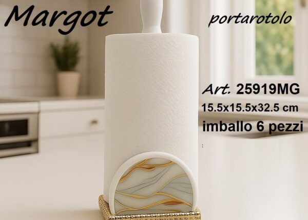 L.MARGOT PORTAROTOLO EFFETTO MARMO GOLD ART.25919MG