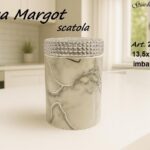 L.MARGOT SCATOLA EFFETTO MARMO SILVER ART.25011MS