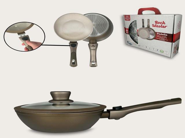 PADELLA ROCK MASTER 28CM CON COPERCHIO 956263 PADELLA ROCK MASTER 28CM CON COPERCHIO 956263