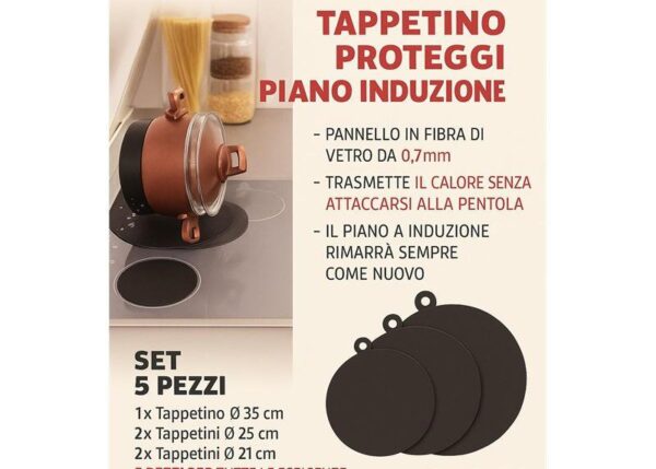 TAPPETINI SET/5 PROTEGGI PIANI 956356