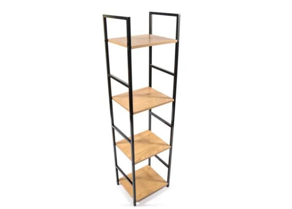MOBILETTO IN LEGNO E METALLO 4 RIPIANI 29X23.5X112CM ART.07182 -