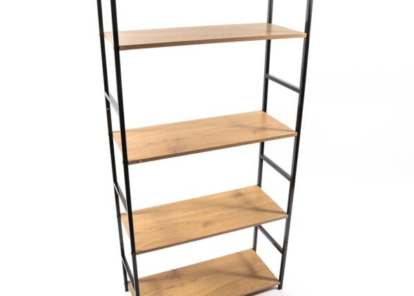 MOBILETTO IN LEGNO E METALLO 4 RIPIANI 58.5X23.5X112CM ART.07212 -