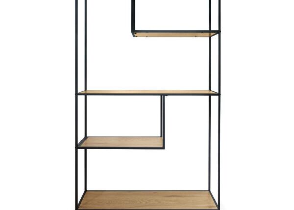 MOBILE IN LEGNO E METALLO 100X33XH.178 CM ART.48772 -