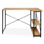 SCRIVANIA IN LEGNO E METALLO 120X73XH.75 CM ART.14290 -