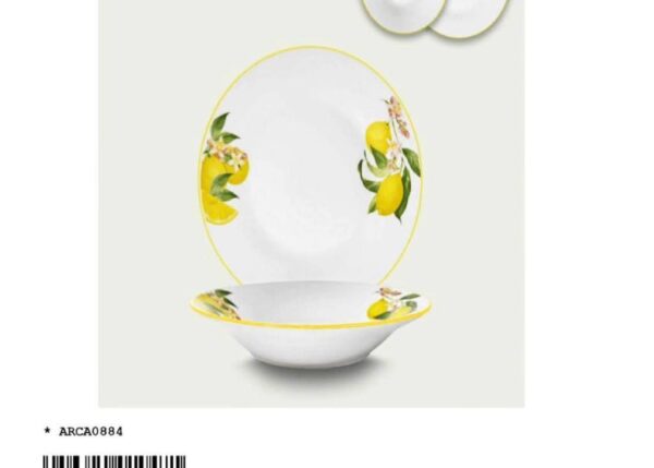 PIATTI S/12 PZ LUCE AMALFITANA ART.1047