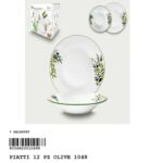 PIATTI S/12 PZ OLIVE ART.1048