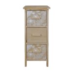 MOBILETTO LEGNO 3CASS CM26X32XH62 ART.120260