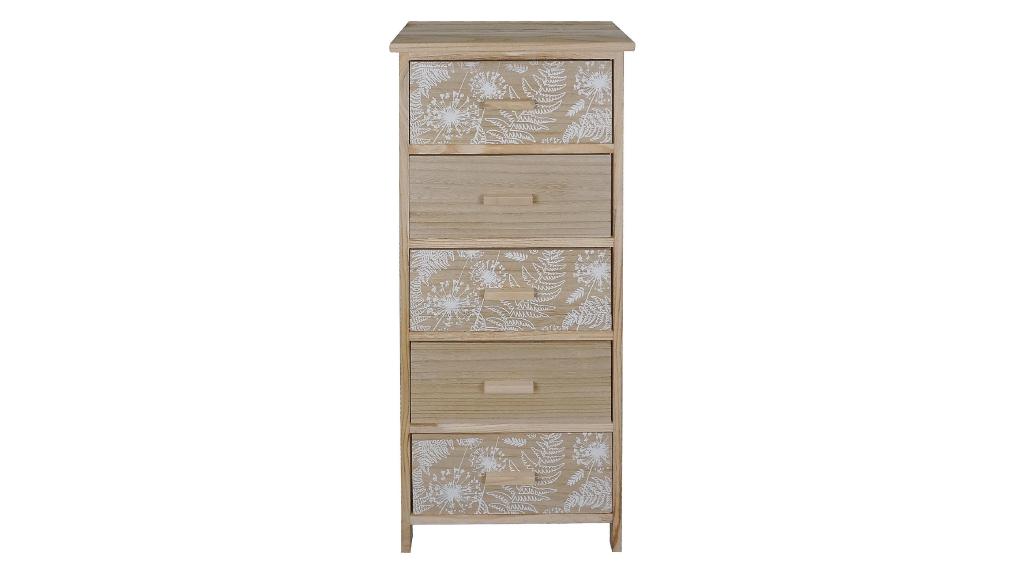 MOBILETTO LEGNO 5CASS CM40X29XH90 ART.120265 MOBILETTO LEGNO 5CASS CM40X29XH90 ART.120265