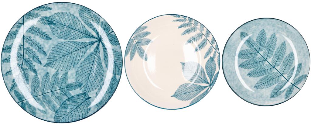 SERVIZIO PIATTI PORCELLANA BLU 18PZ ART.120501 SERVIZIO PIATTI PORCELLANA BLU 18PZ ART.120501