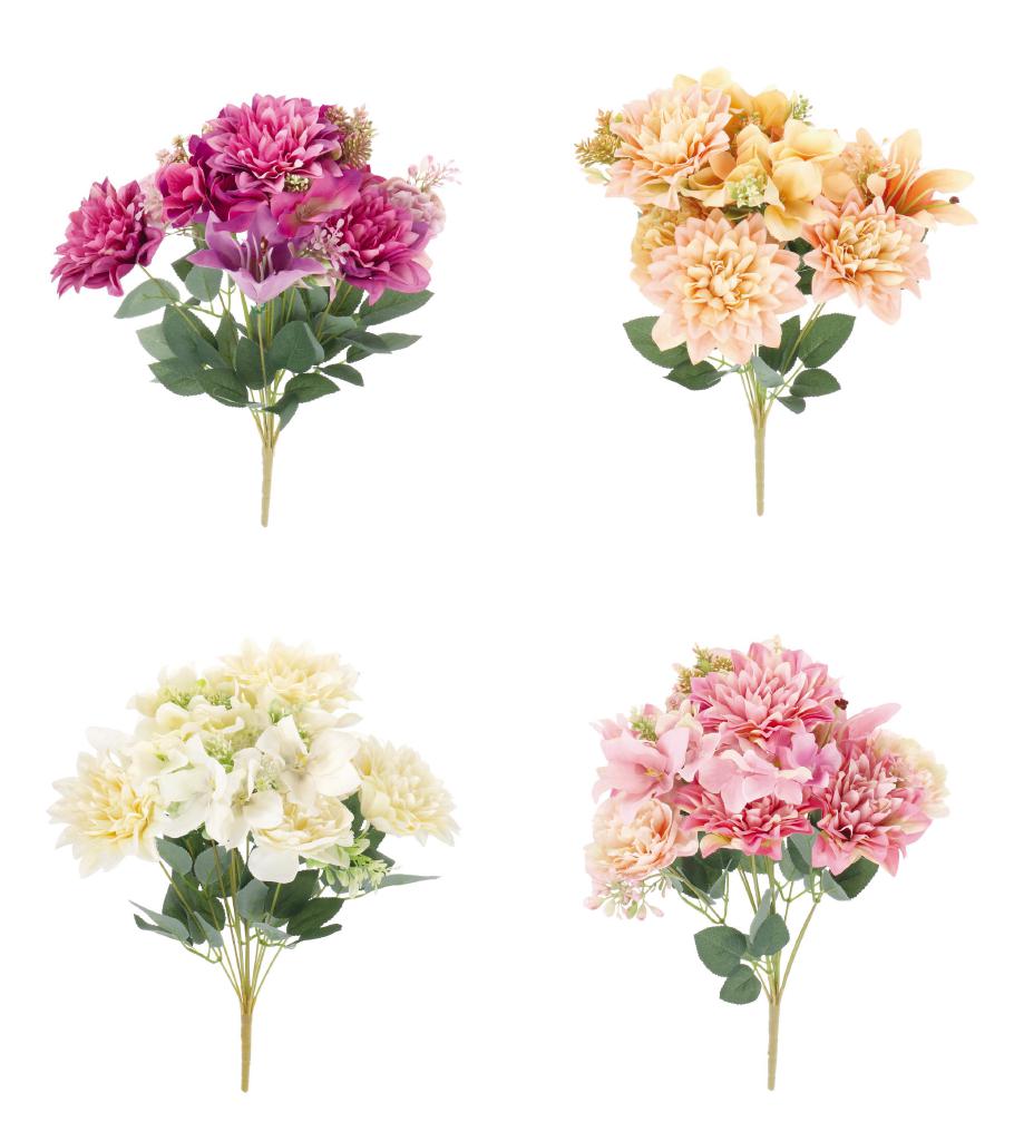 BOUQUET DALIA+PEONIA+ORTENSIE+GIGLIO 8F A4C CM48 ART.120795 BOUQUET DALIA+PEONIA+ORTENSIE+GIGLIO 8F A4C CM48 ART.120795