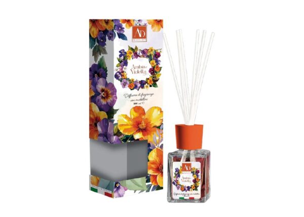DIFFUSORE DI FRAGRANZE C/MID 100ML AMBRA+VIOLETT ART.121104