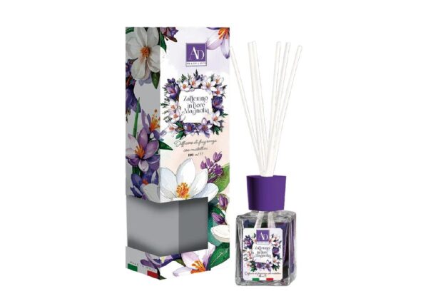 DIFFUSORE DI FRAGRANZE C/MID 100ML ZAFFERANO+MAGNOLIA ART.121111