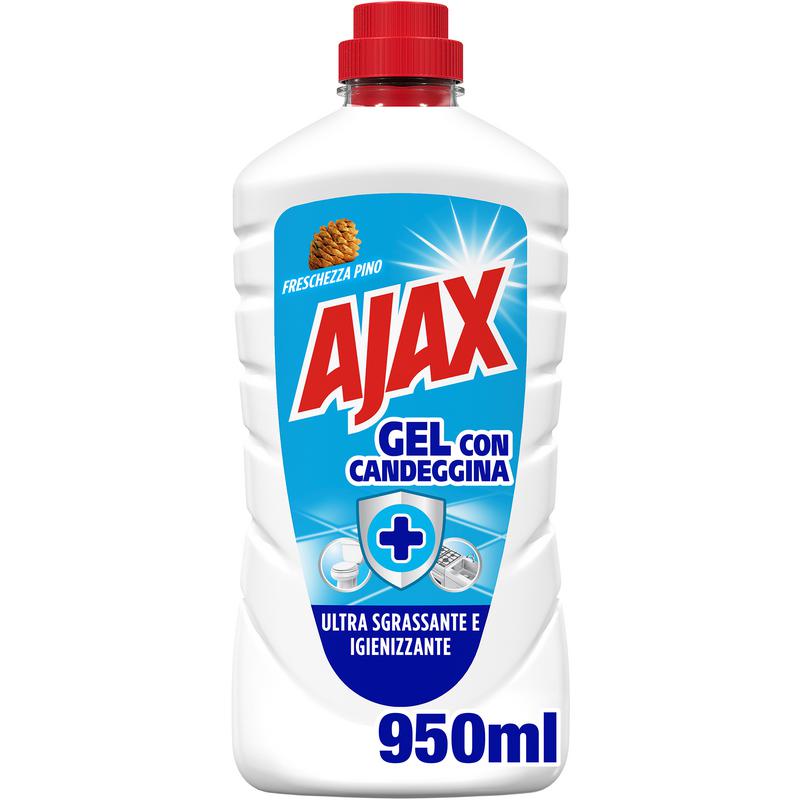 AIAX GEL C/CANDEGGINA 950ML PINO AIAX GEL C/CANDEGGINA 950ML PINO