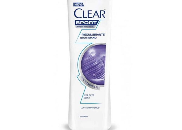 CLEAR SHAMPOO 225 ML SPORT RIEQUILIBRANTE