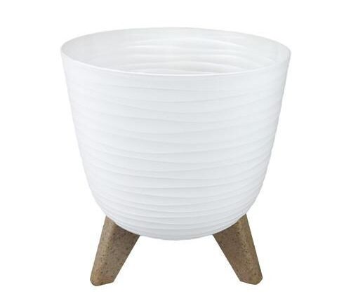 VASO AURORA LUNA 20XH21CM BIANCO ART.ALW20